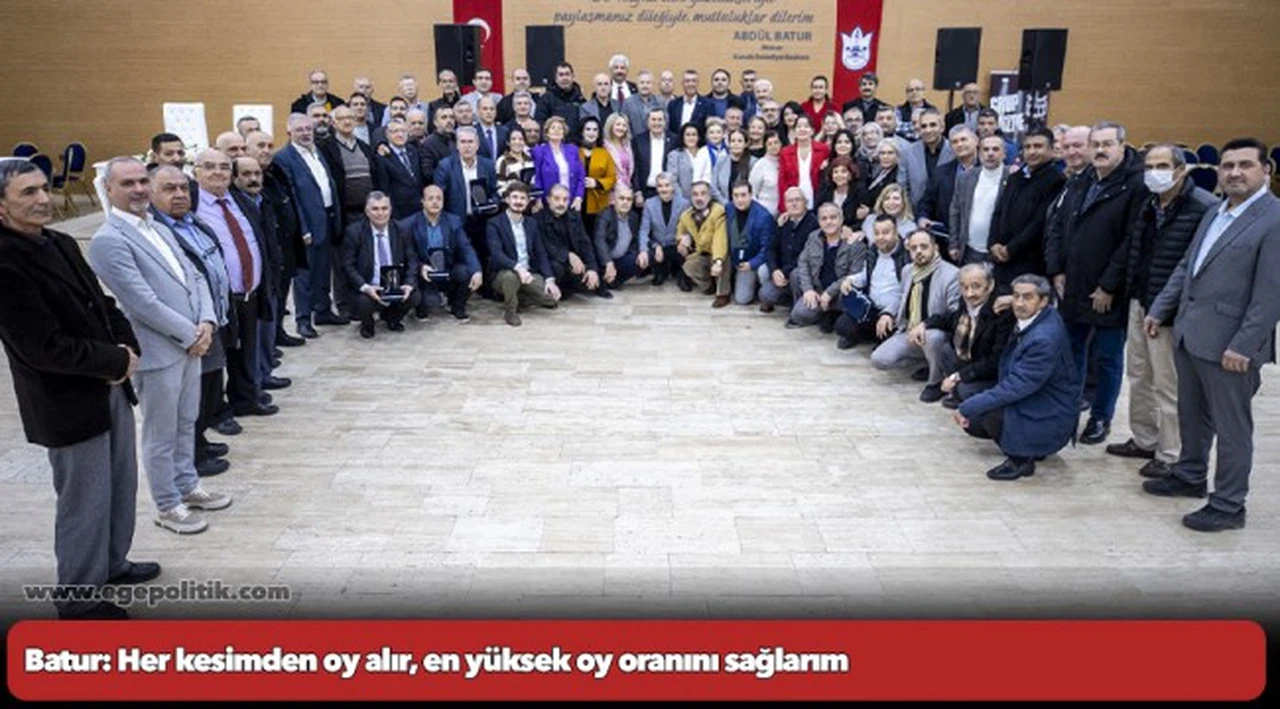 Batur: Her kesimden oy alır, en yüksek oy oranını sağlarım
