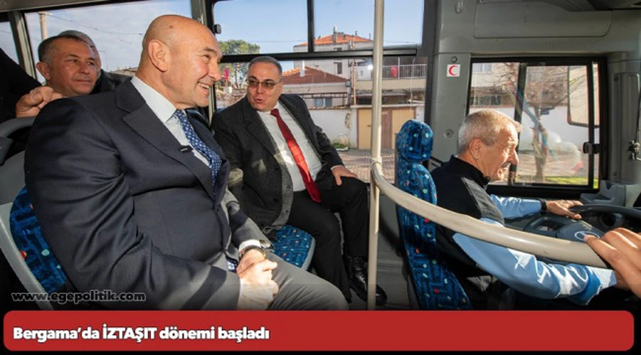 Bergama’da İZTAŞIT dönemi başladı