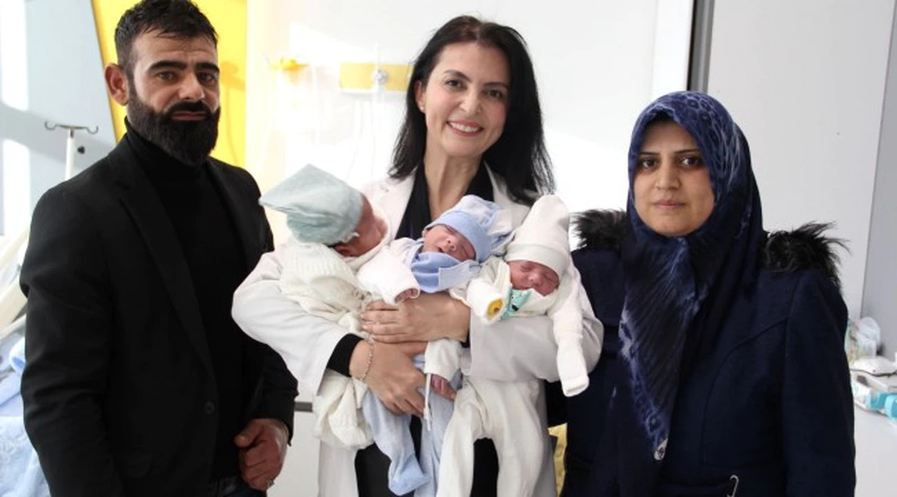 Beşir Üçüz Bebekler 45 Gün Sonra Annelerine ”Anne-Bebek Uyum Servisinde” Kavuştu.