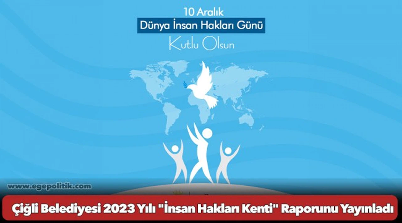 Çiğli Belediyesi 2023 Yılı "İnsan Hakları Kenti" Raporunu Yayınladı