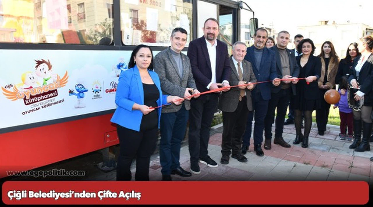 Çiğli Belediyesi’nden Çifte Açılış