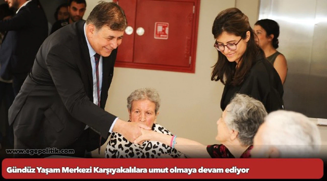 Gündüz Yaşam Merkezi Karşıyakalılara umut olmaya devam ediyor   “Yanınızdayız”