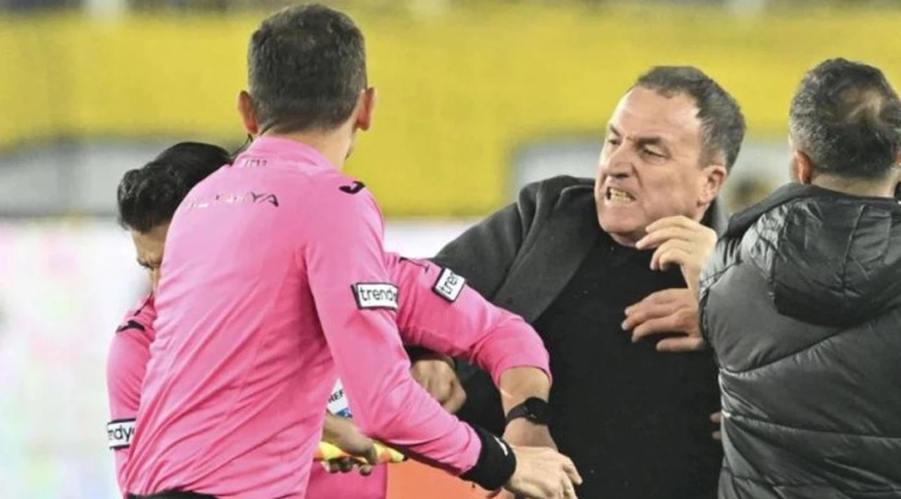 Hakeme yumruk atan Ankaragücü Başkanı Faruk Koca tutuklandı