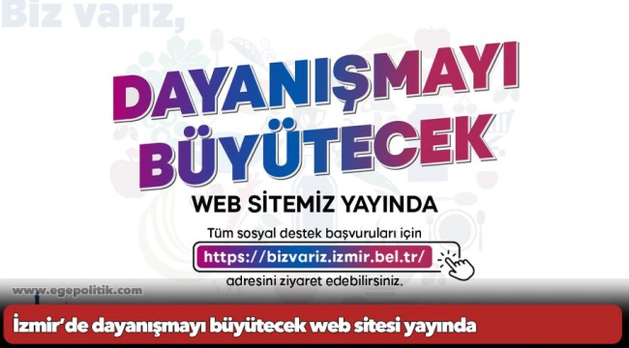 İzmir’de dayanışmayı büyütecek web sitesi yayında