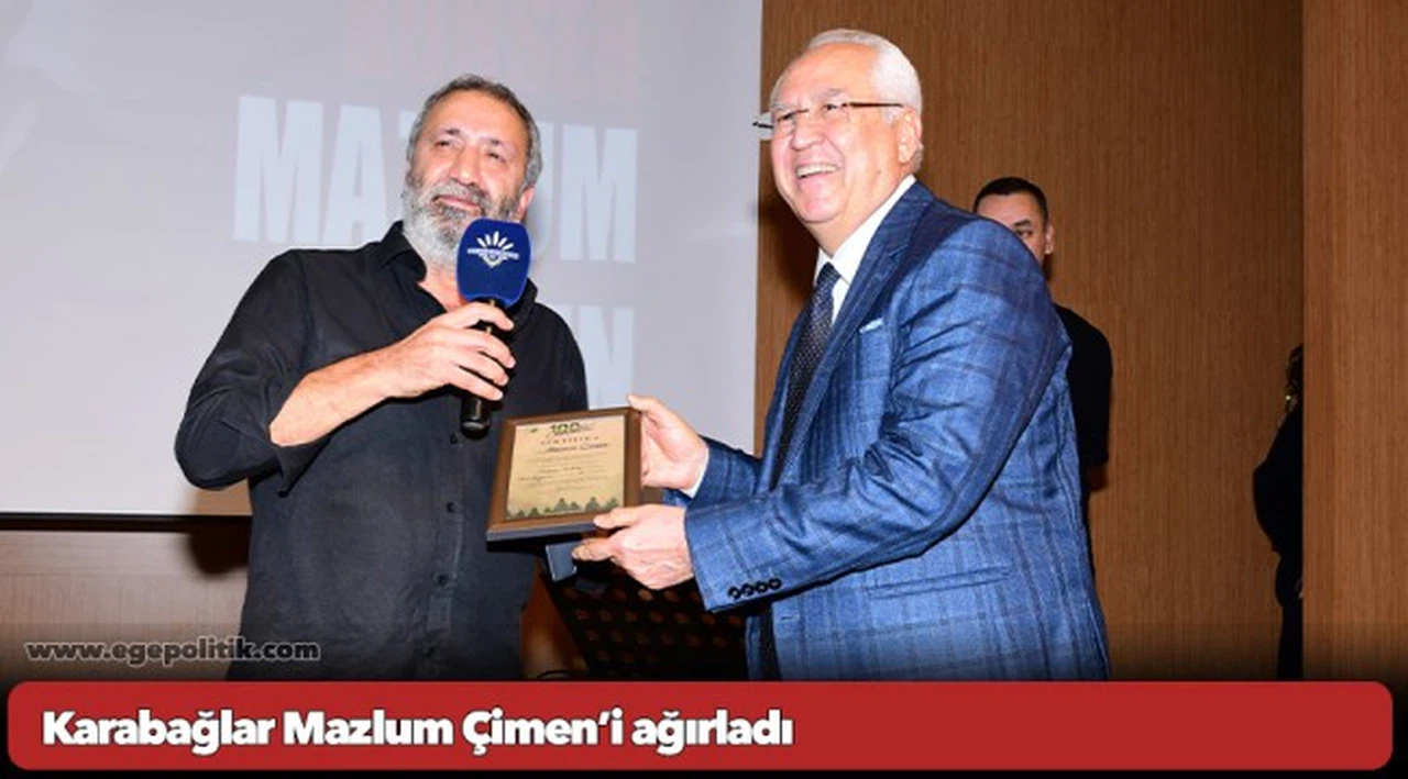 Karabağlar Mazlum Çimen’i ağırladı
