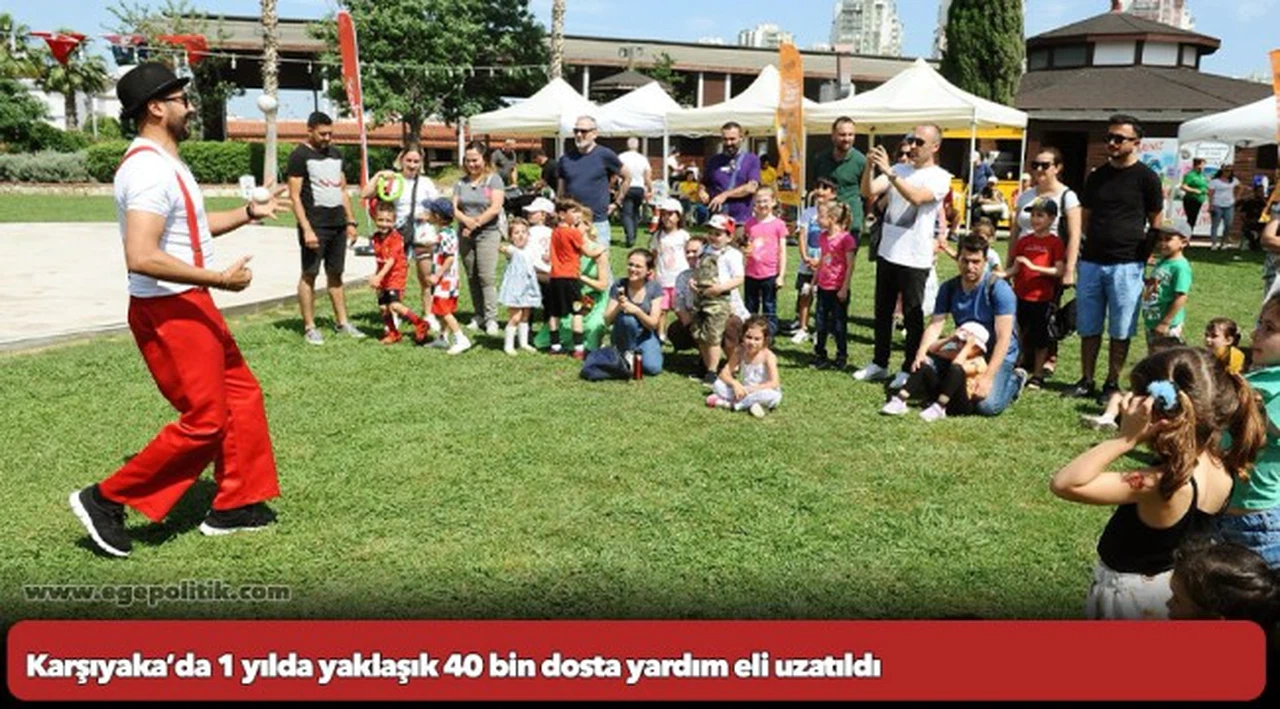 Karşıyaka’da 1 yılda yaklaşık 40 bin dosta yardım eli uzatıldı