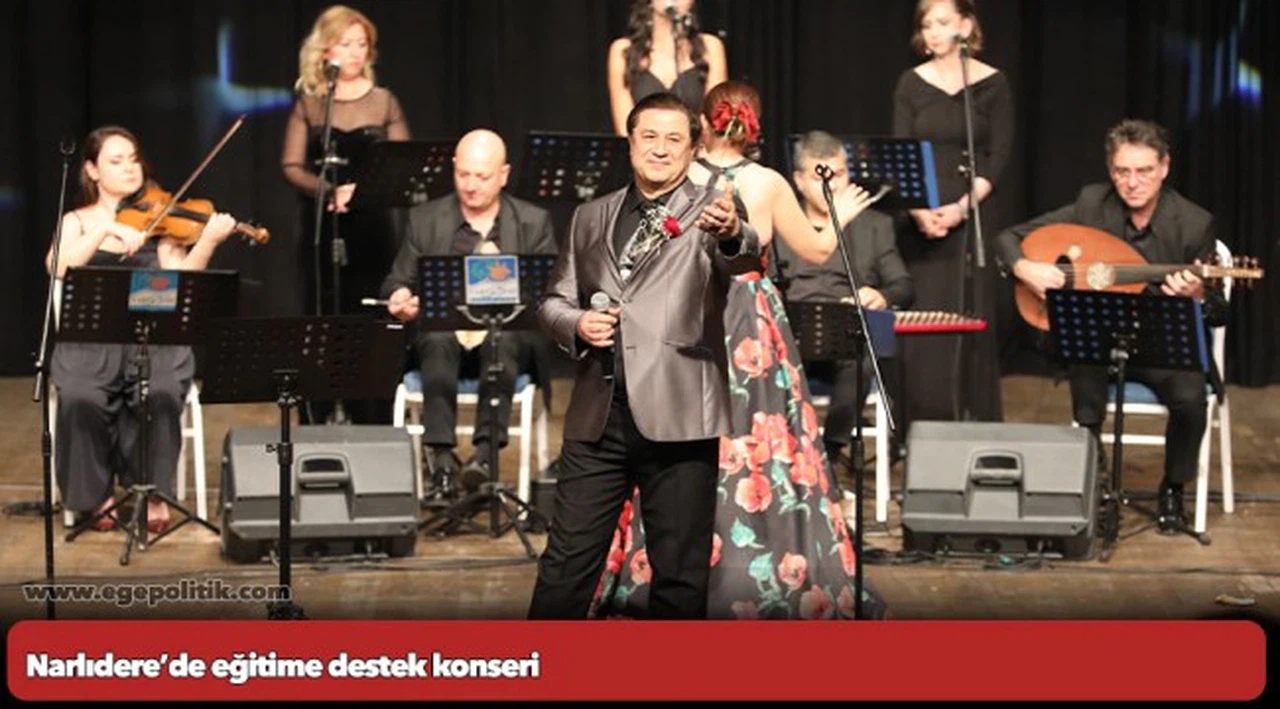 Narlıdere’de eğitime destek konseri
