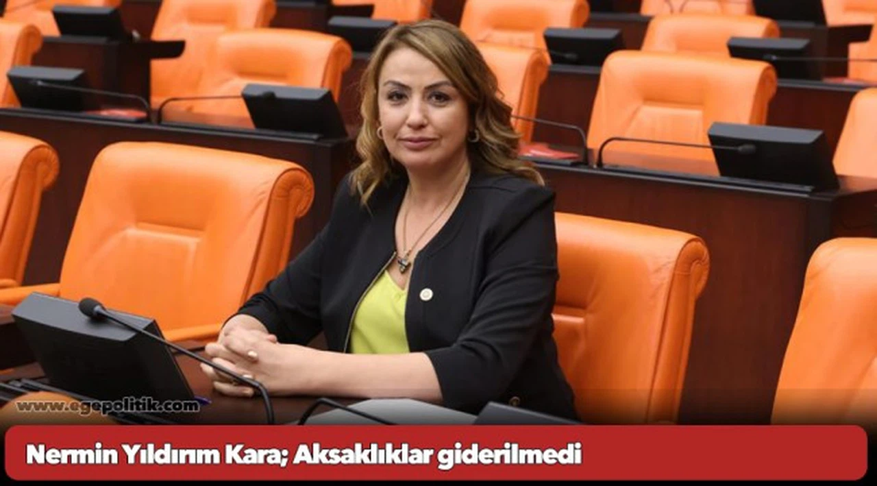 Nermin Yıldırım Kara; Aksaklıklar giderilmedi