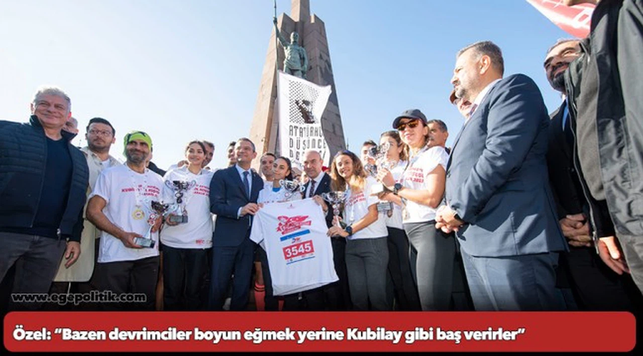 Özel: “Bazen devrimciler boyun eğmek yerine Kubilay gibi baş verirler”