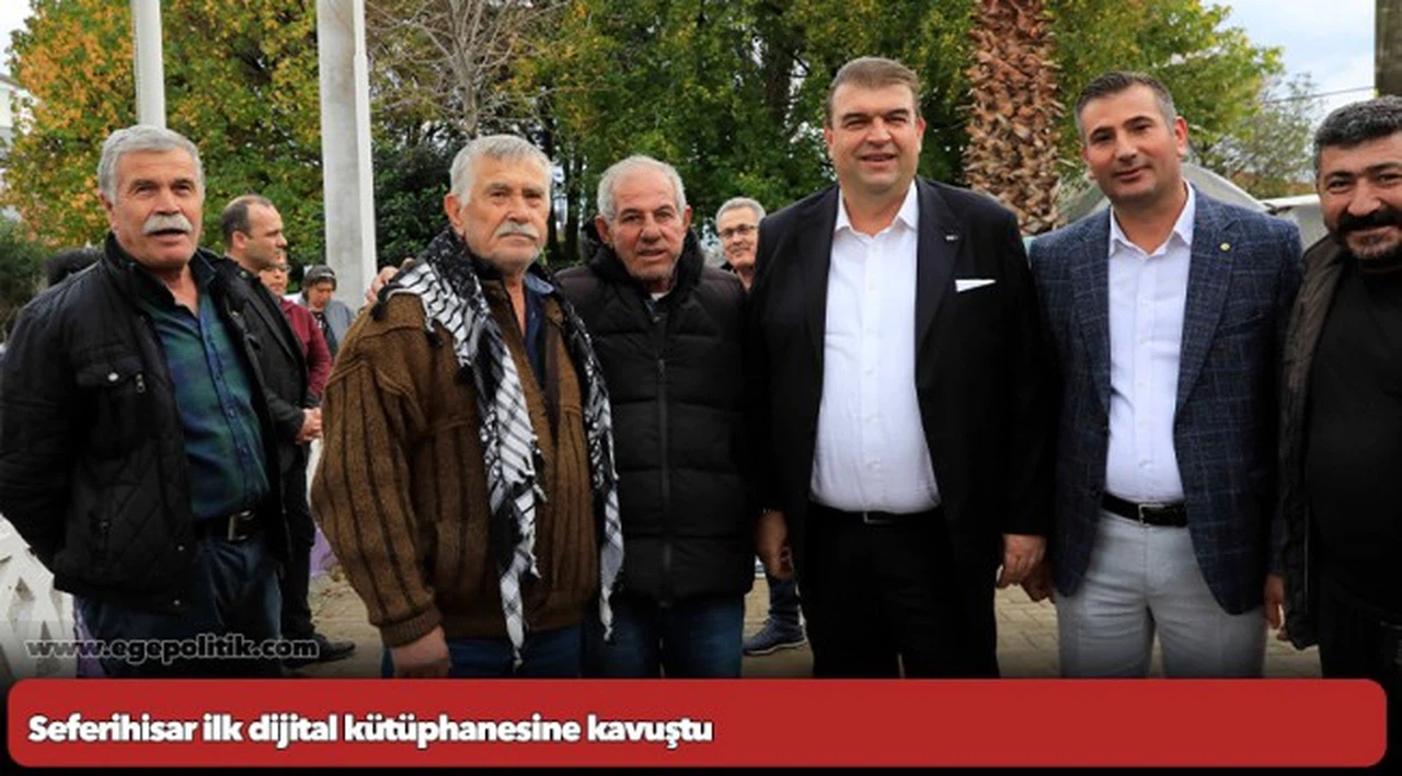 Seferihisar ilk dijital kütüphanesine kavuştu