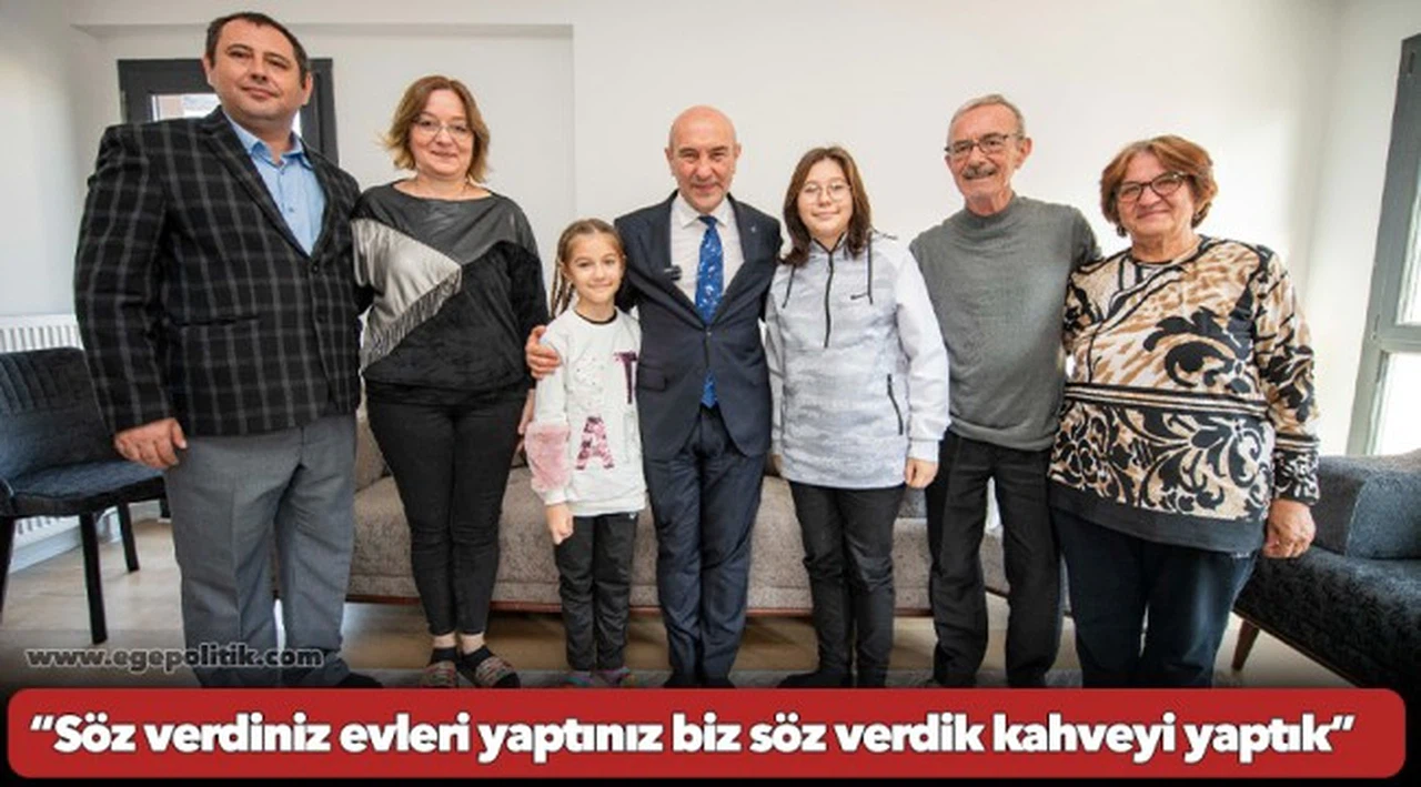 “Söz verdiniz evleri yaptınız biz söz verdik kahveyi yaptık”