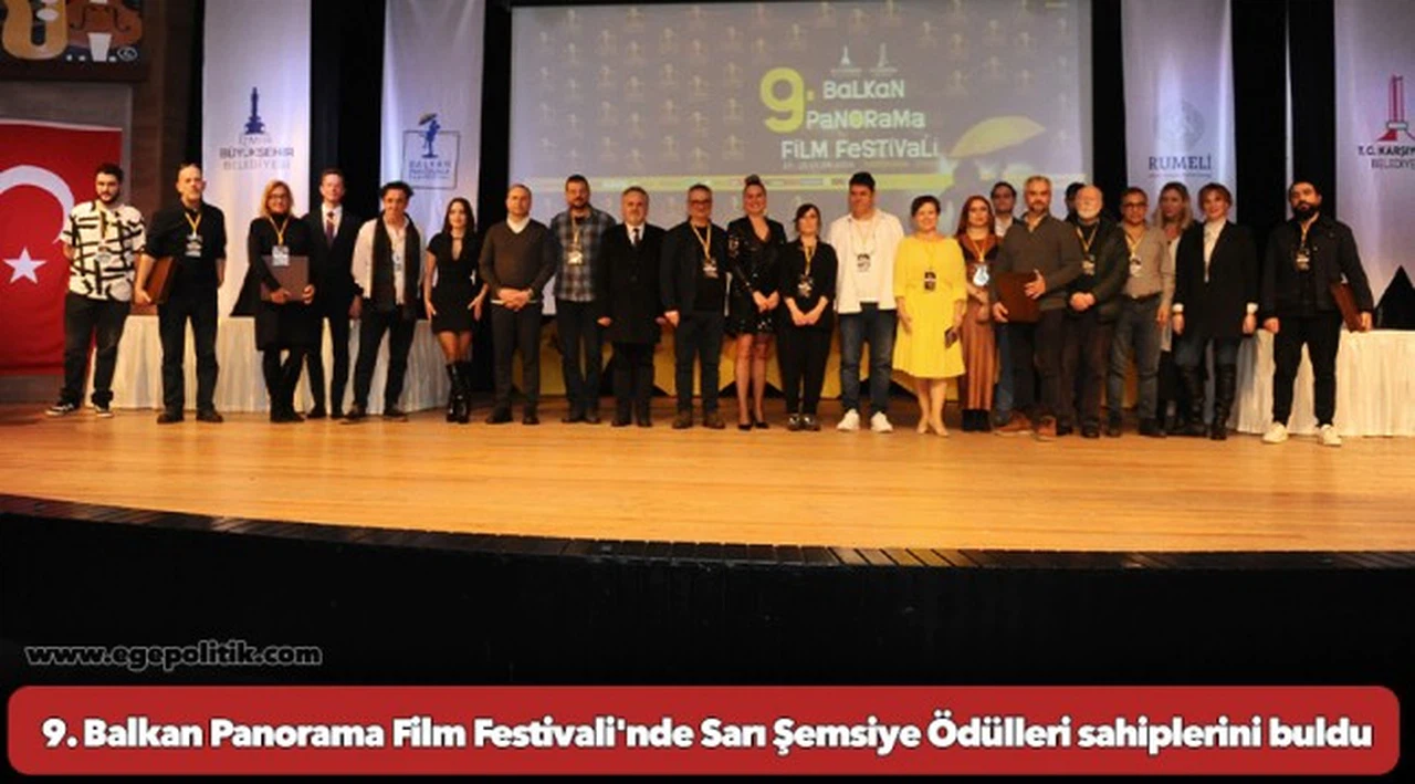 9. Balkan Panorama Film Festivali'nde Sarı Şemsiye Ödülleri sahiplerini buldu