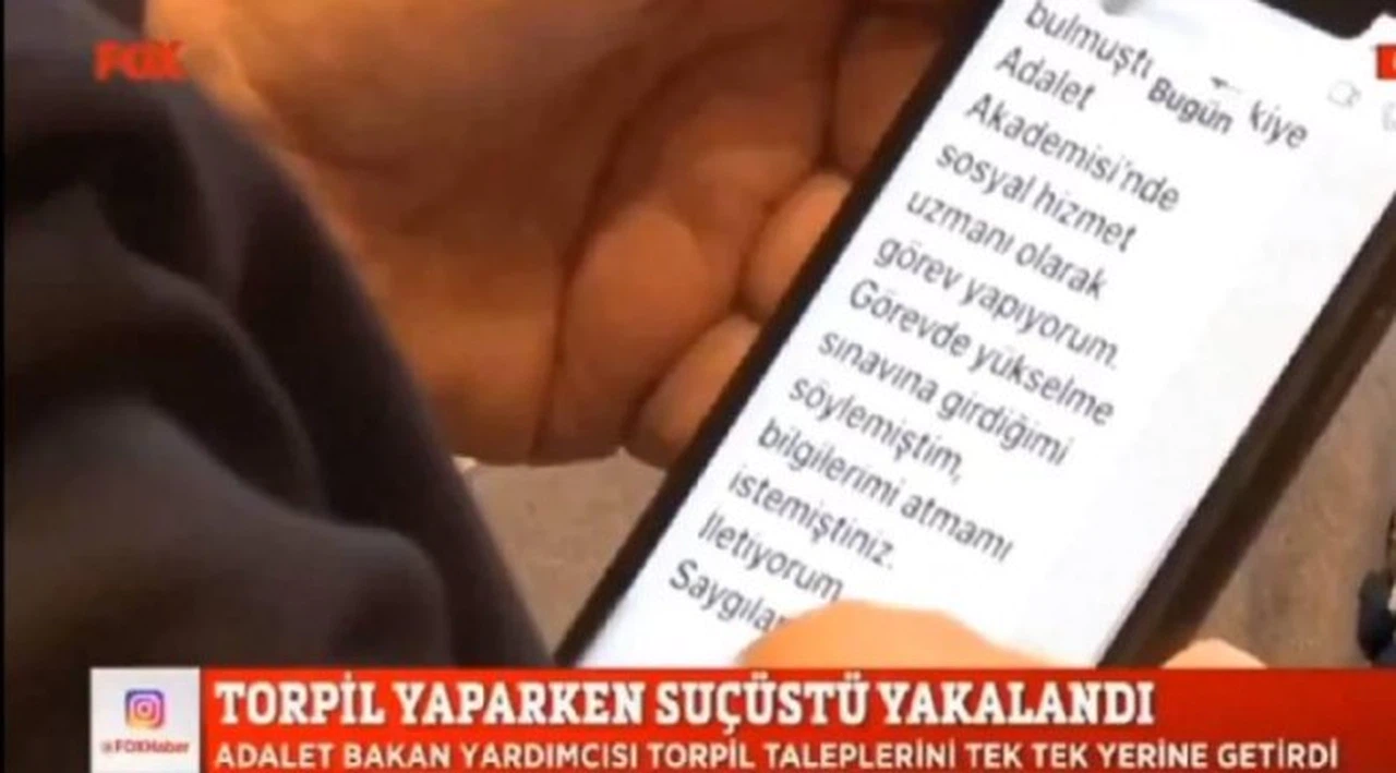 Adalet Bakan Yardımcısı'nın torpil yazışmaları kameralara yakalandı: 'Takip edeceğiz inşallah'