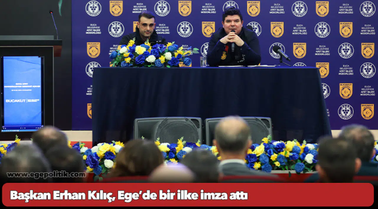 Başkan Erhan Kılıç, Ege’de bir ilke imza attı