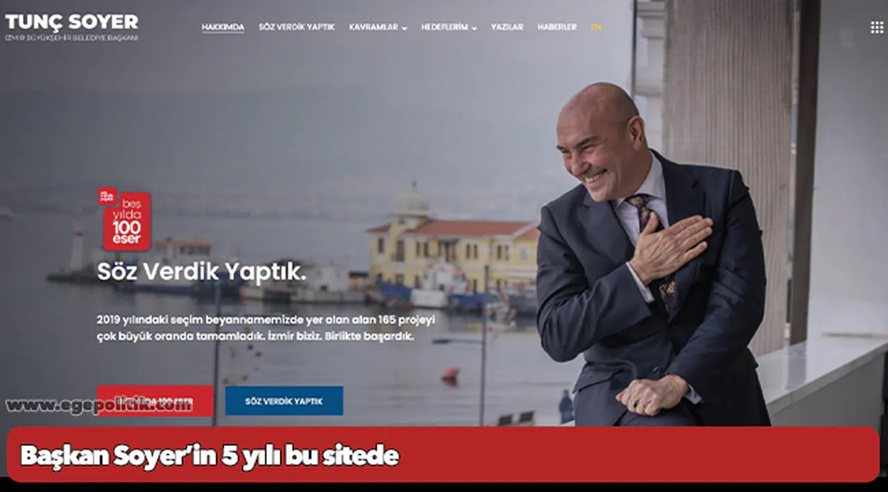 Başkan Soyer’in 5 yılı bu sitede, İzmir tarihinin en büyük yatırımları