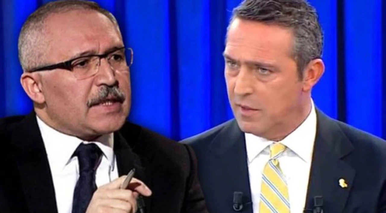 Canlı yayında Ali Koç'tan Abdulkadir Selvi'ye sert yanıt: 'Ulan sen zamanında FETÖ için salya sümük ağlamış adamsın!'