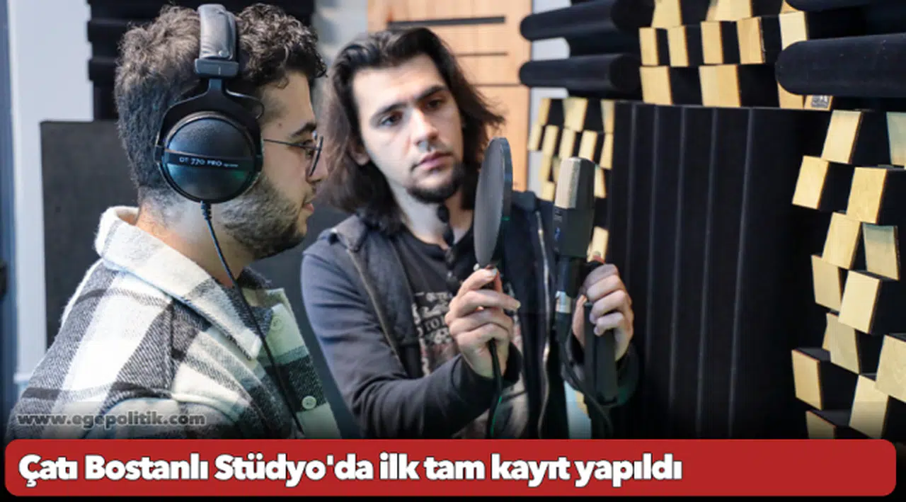 Çatı Bostanlı Stüdyo'da ilk tam kayıt yapıldı