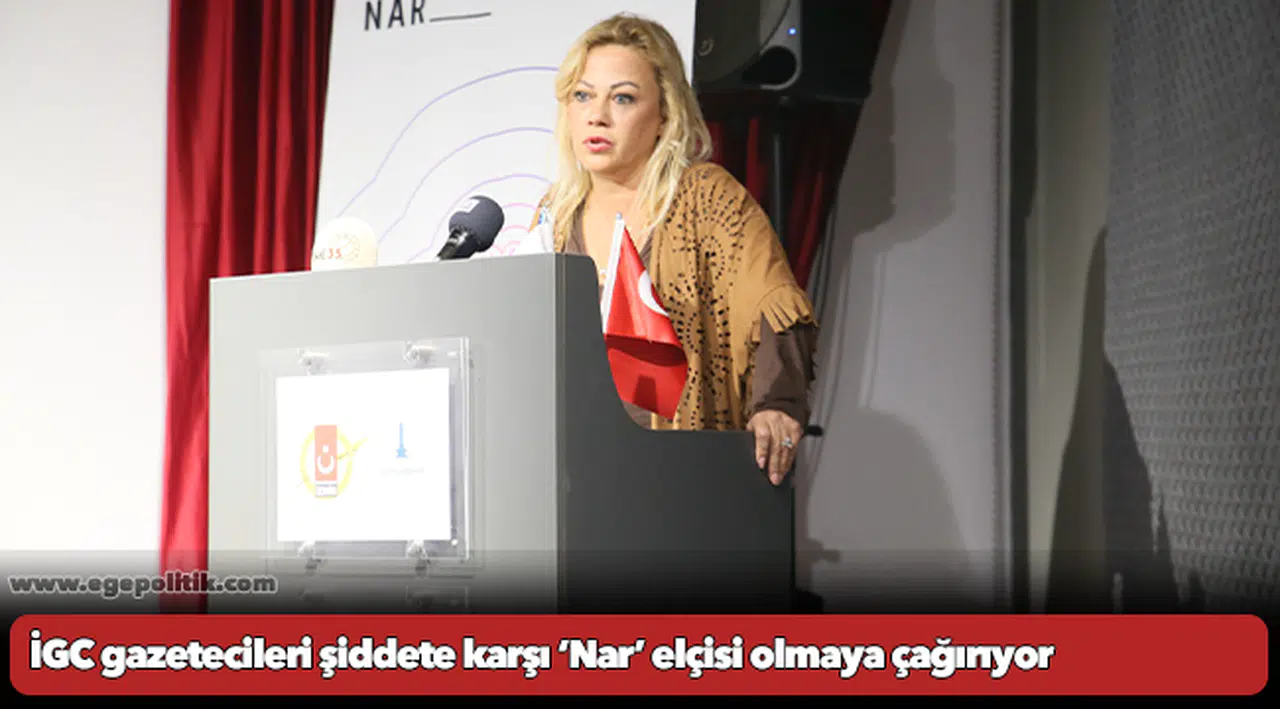 İGC gazetecileri şiddete karşı ‘Nar’ elçisi olmaya çağırıyor