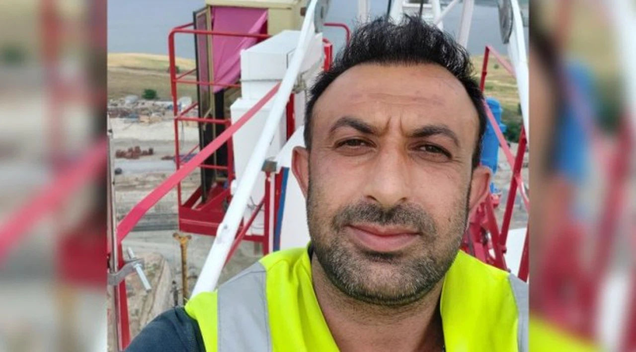 TOKİ şantiyesinde 5'inci kattan düşen işçi hayatını kaybetti