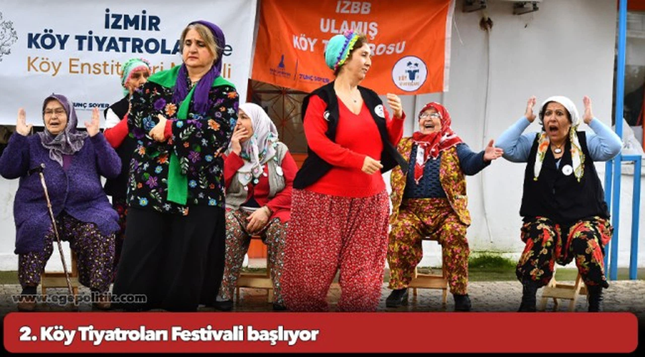 2. Köy Tiyatroları Festivali başlıyor