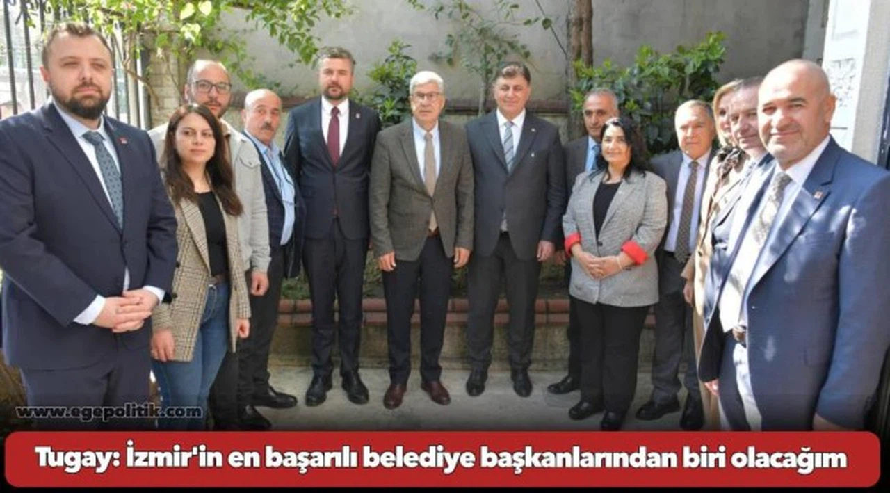 Cemil Tugay: İzmir'in en başarılı belediye başkanlarından biri olacağım