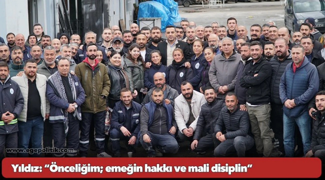 CHP Çiğli Adayı Onur Emrah Yıldız:  “Önceliğim; emeğin hakkı ve mali disiplin.”