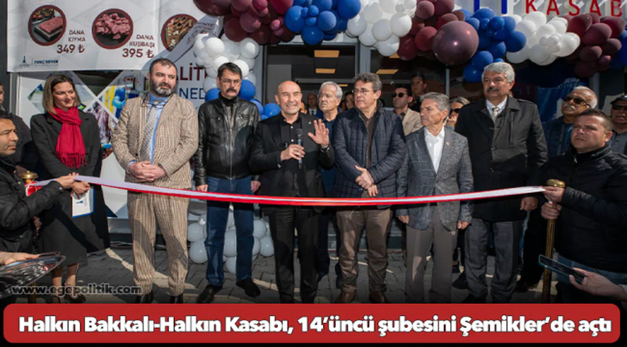 Halkın Bakkalı-Halkın Kasabı, 14’üncü şubesini Şemikler’de açtı