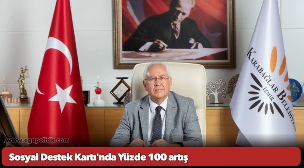 Sosyal Destek Kartı'nda Yüzde 100 artış