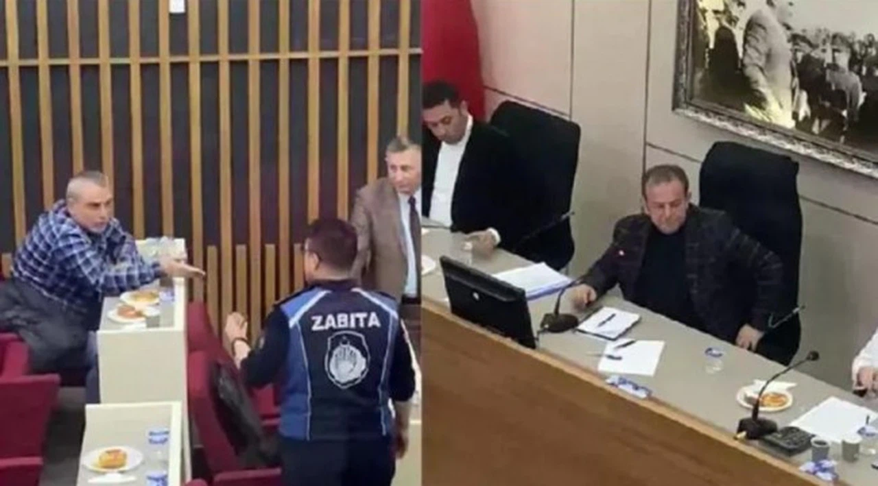 Tanju Özcan tartıştığı meclis üyesini salondan çıkaramayan zabıta müdürünü görevden aldı
