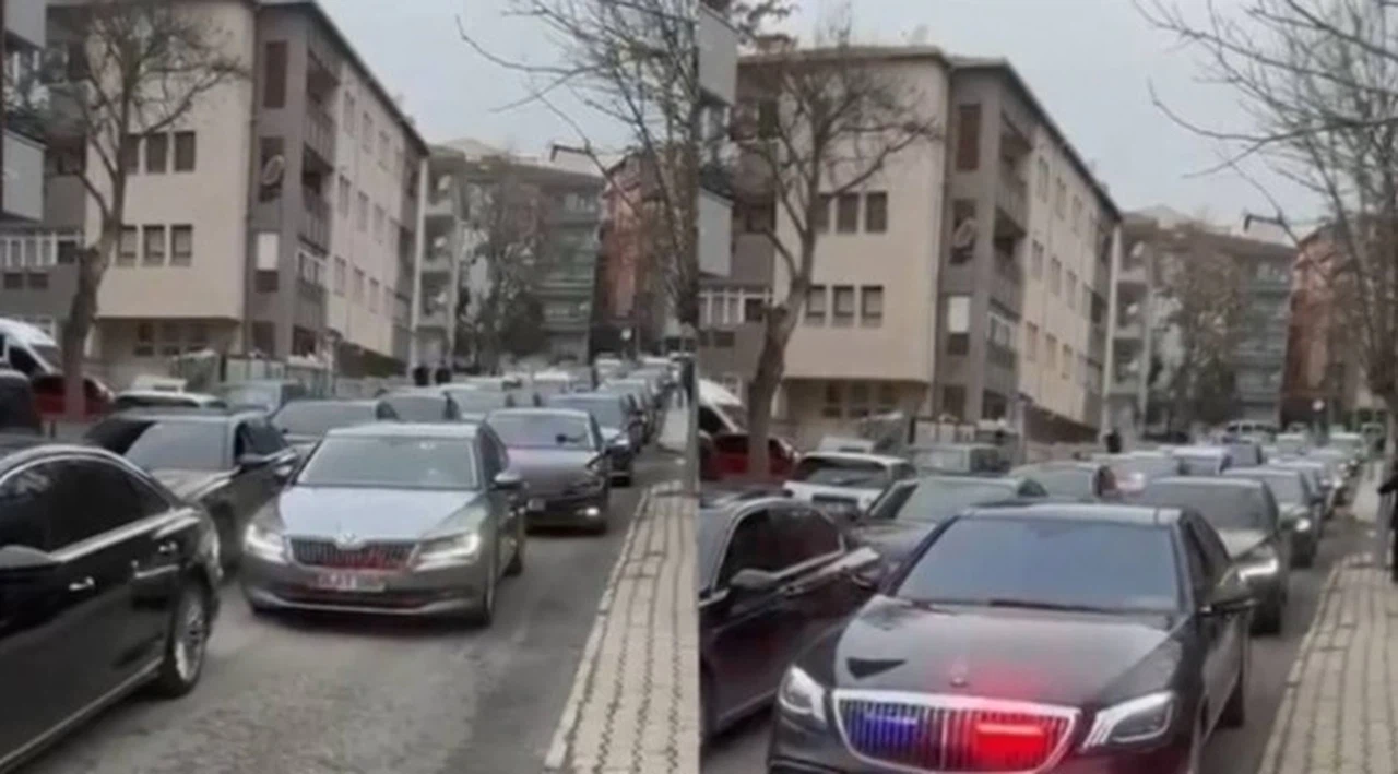 Turgut Altınok, görüntülere rağmen çakarlı araçları ve konvoyu inkar etti