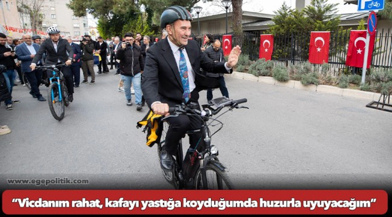 Başkan Soyer 5 yılını değerlendirdi:  “Vicdanım rahat, kafayı yastığa koyduğumda huzurla uyuyacağım”