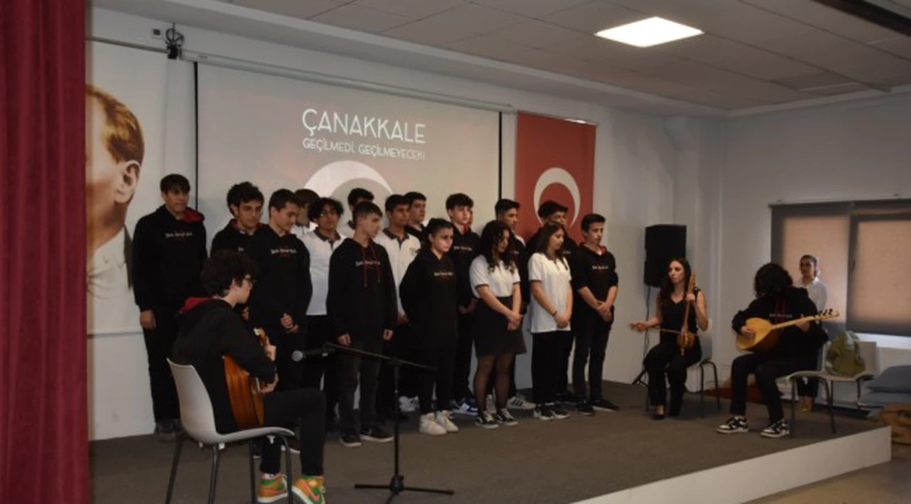 Çanakkale Şehitleri KOSBİ Zülfü Mevlüt Çelik MTAL’de anıldı
