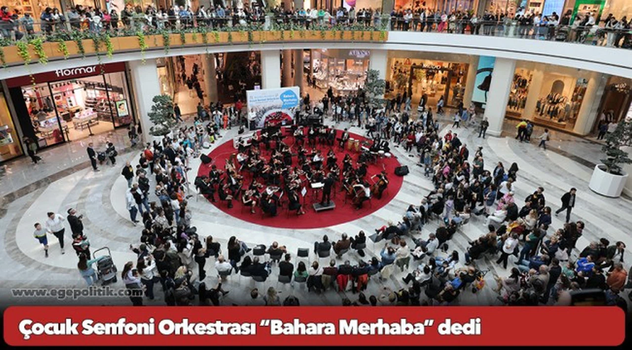Çocuk Senfoni Orkestrası “Bahara Merhaba” dedi