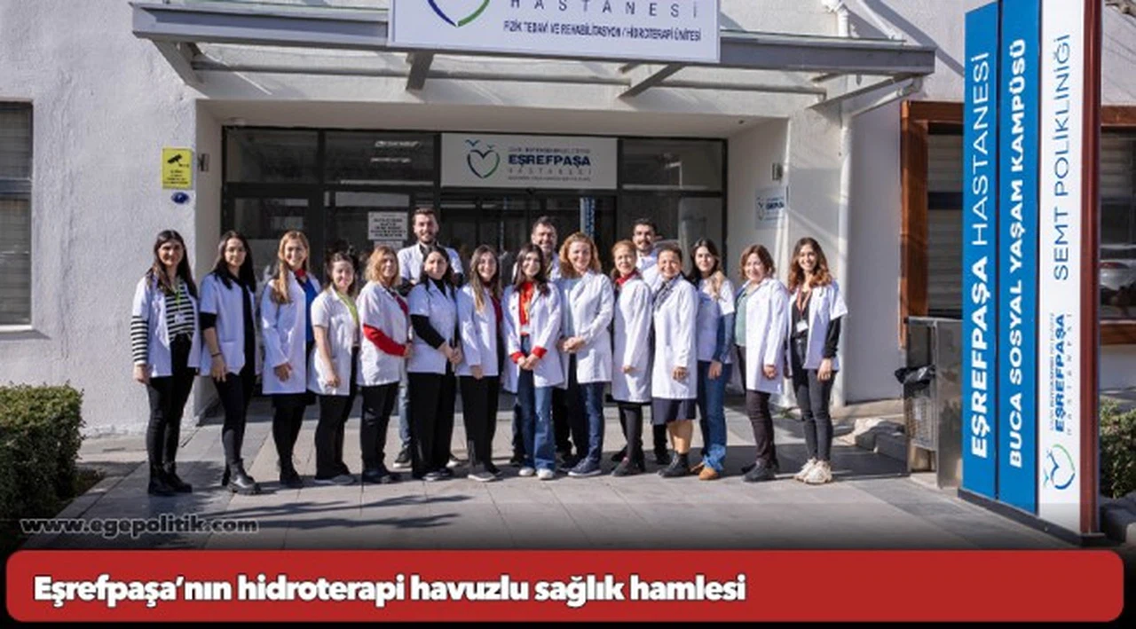 Eşrefpaşa’nın hidroterapi havuzlu sağlık hamlesi