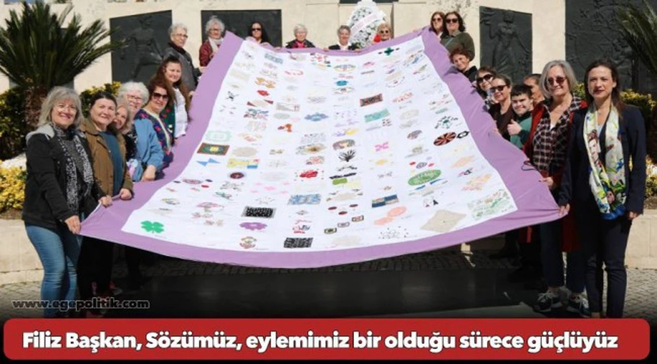 Filiz Başkan, Sözümüz, eylemimiz bir olduğu sürece güçlüyüz