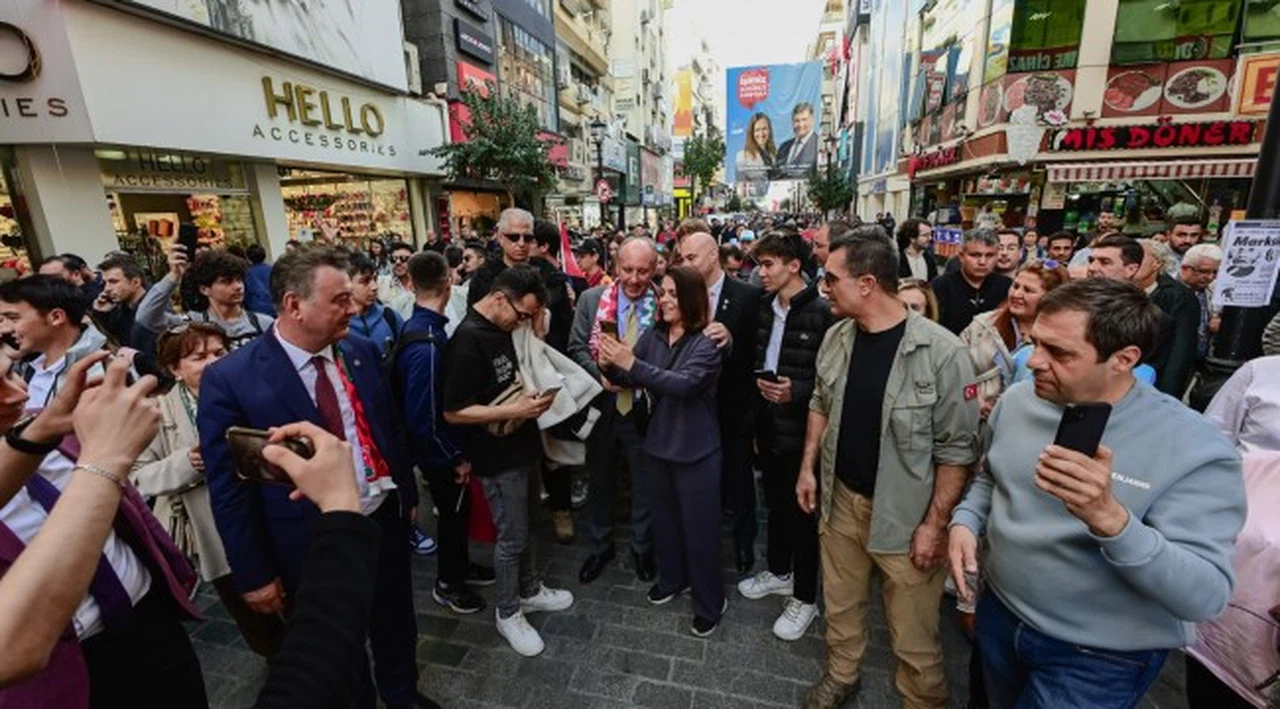 İzmir'de Muharrem İnce rüzgarı esti