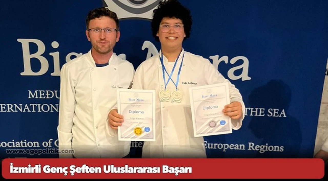 İzmirli Genç Şeften Uluslararası Başarı