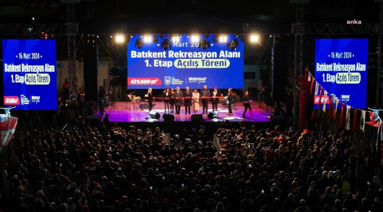 Mansur Yavaş, Batıkent rekreasyon alanı 1. Etap açılışını yaptı: "Hayali hiçbir projemiz olmadı"