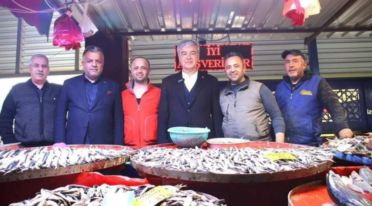 Murat Gökçekaya pazarın nabzını tuttu  "Pazarımız da halkımız da mağdur olmayacak"