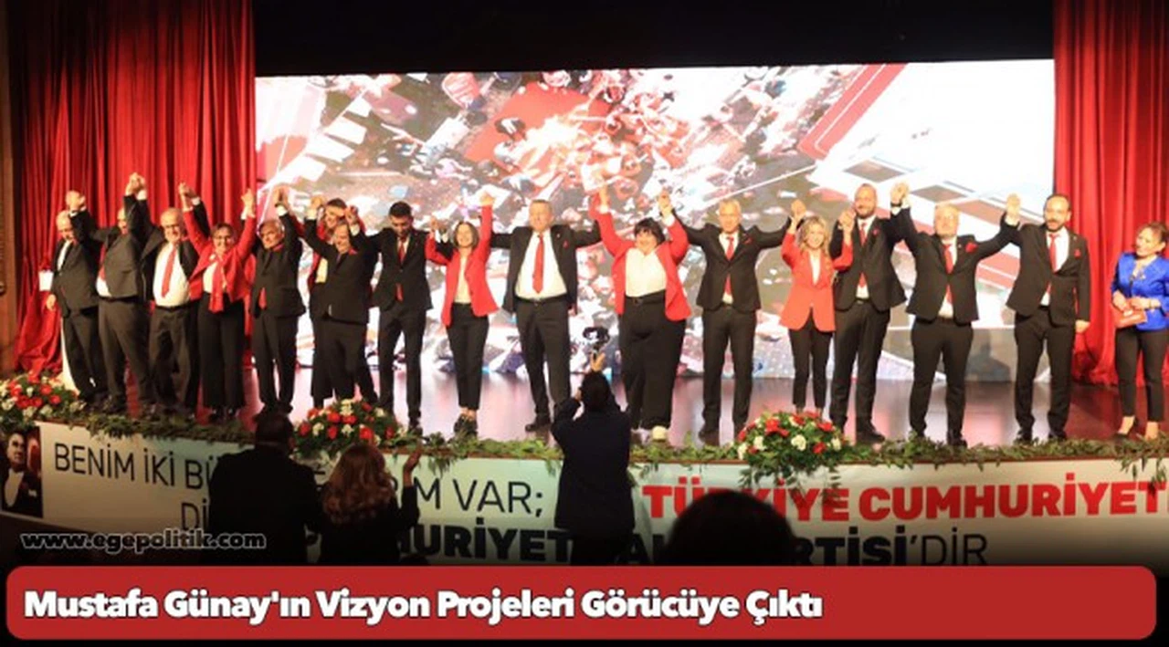 Mustafa Günay'ın Vizyon Projeleri Görücüye Çıktı