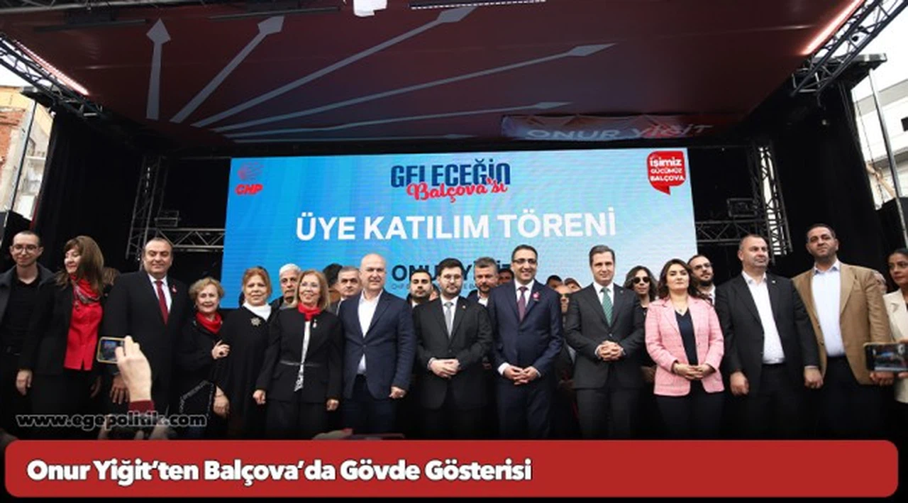 Onur Yiğit’ten Balçova’da Gövde Gösterisi