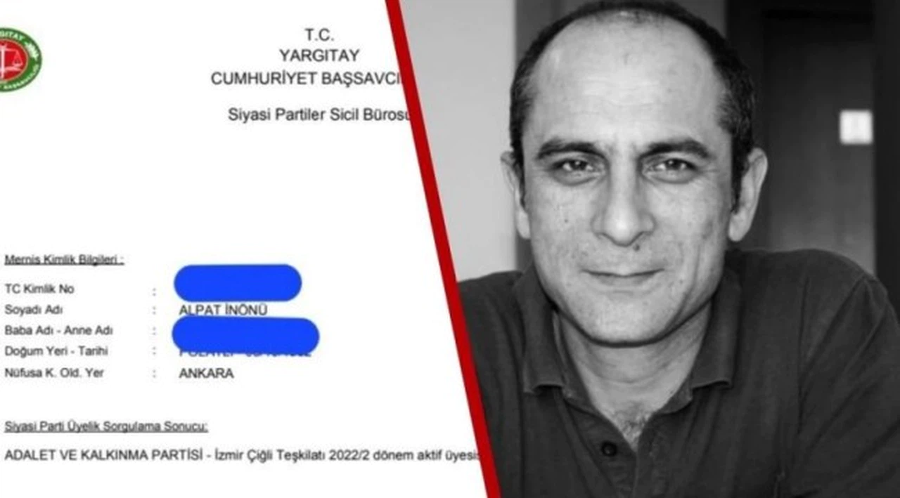 'Türkiye Solu Sözlüğü' kitabının yazarı İnönü Alpat 'AKP üyesi' çıktı!