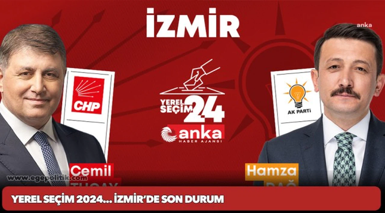 YEREL SEÇİM 2024... İZMİR'DE SON DURUM