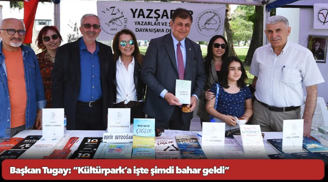 Başkan Tugay: “Kültürpark’a işte şimdi bahar geldi”