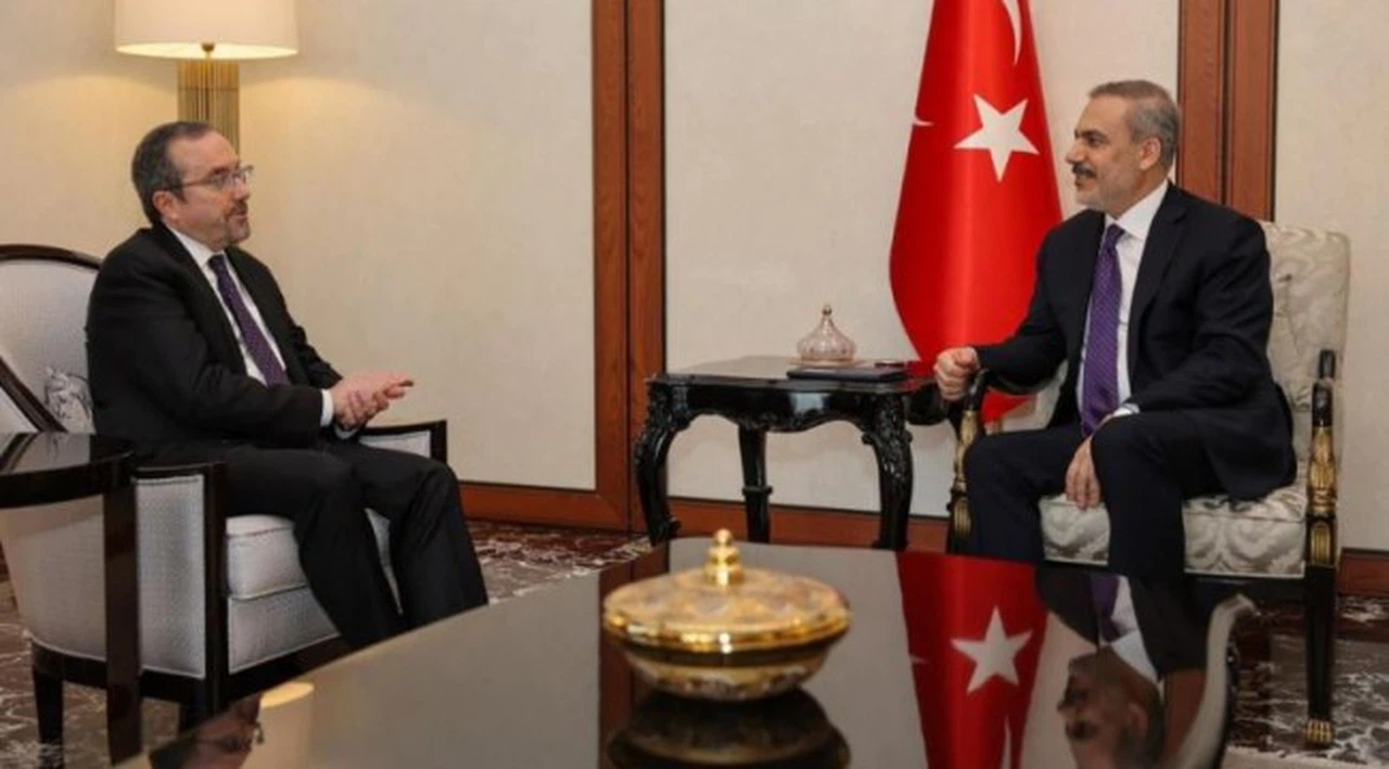 Erdoğan'ın 'tanımayız' dediği eski ABD büyükelçisi Ankara'da Fidan'la görüştü