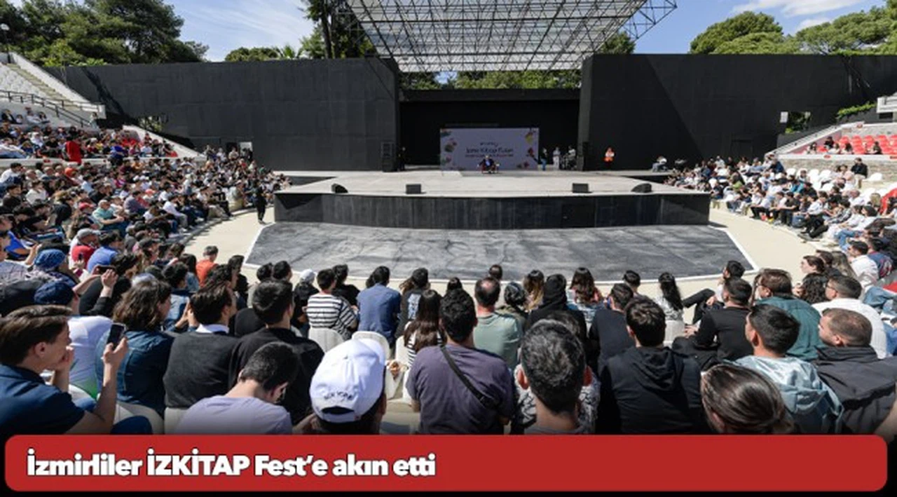İzmirliler İZKİTAP Fest’e akın etti