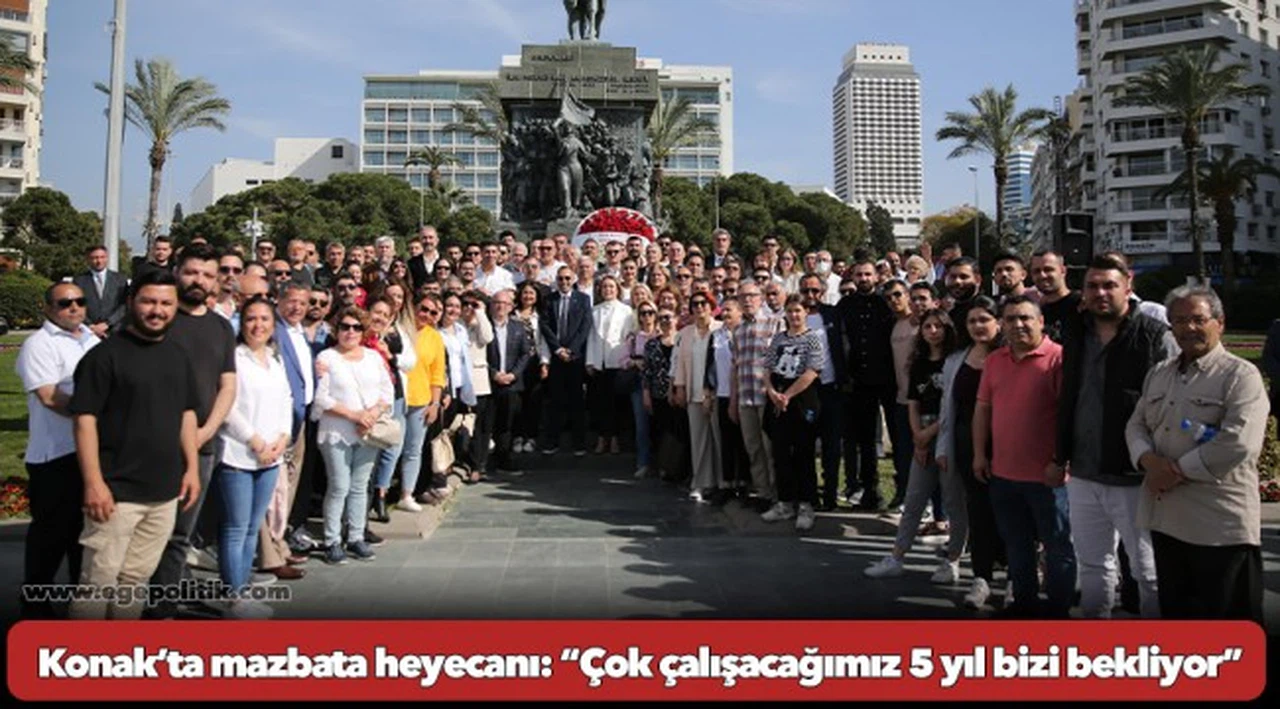 Konak’ta mazbata heyecanı: “Çok çalışacağımız 5 yıl bizi bekliyor”
