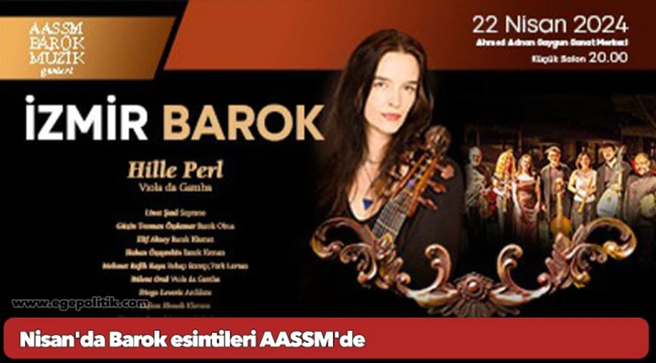 Nisan'da Barok esintileri AASSM'de