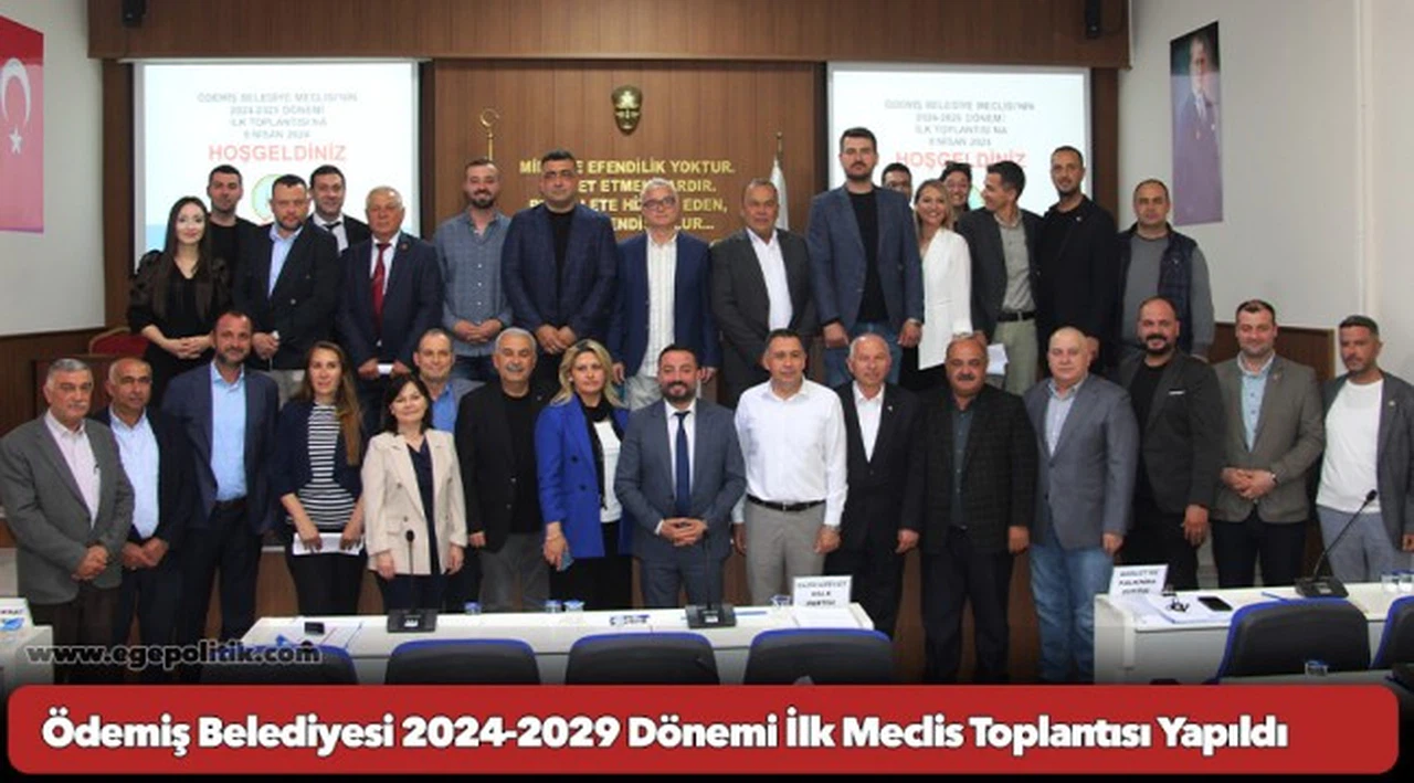 Ödemiş Belediyesi 2024-2029 Dönemi İlk Meclis Toplantısı Yapıldı