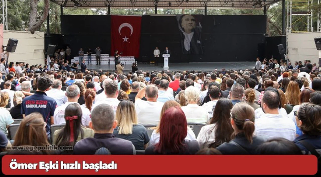 Ömer Eşki hızlı başladı